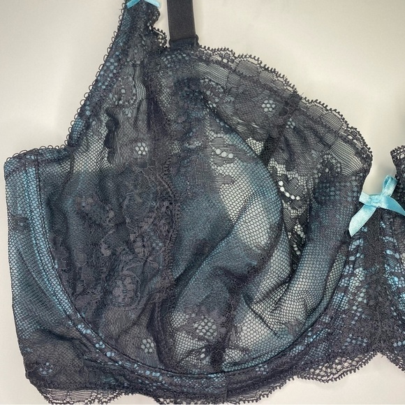 🆕 Elle Macpherson Intimates UNDERWIRE BRA USA/UK 38FF - Picture 8 of 12